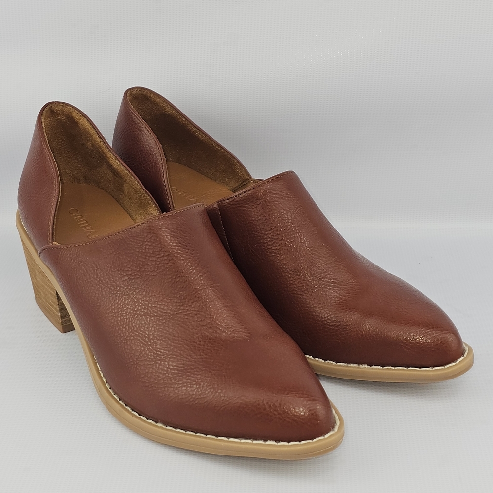 Cynthia Rowley Brown Eddie Bootie  8.5